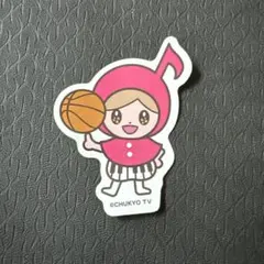 あさドレ♪ ステッカー 中京テレビ　バスケＢリーグ