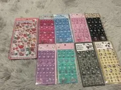 【正規品】ハローキティ シールセット ボンボンドロップシール タイルシール