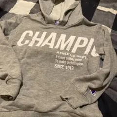 Champion グレー パーカー 140cm