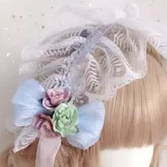 【ハロウィン】【仮装】ロリータ ゴスロリ ヘッドドレス