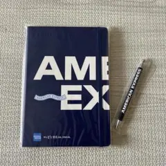 AMERICAN EXPRESS ノートとボールペンセット