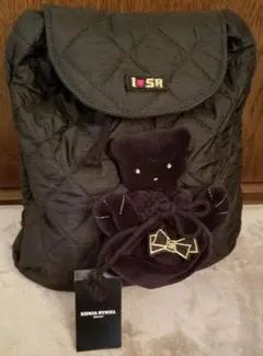 Sonia Rykiel キルティングリュック ブラック