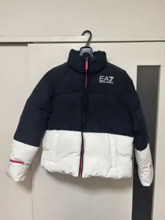 EA7 ダウンジャケット SKT1819 TMBZ ブラック/ホワイト