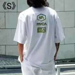 [新品] RVCA ルーカ Tシャツ バックプリント 男女兼用 RVCAロゴ S