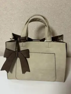 新品タグ付 Vintage jewels 2WAYバッグ リボン付