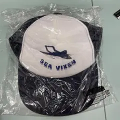 SEA VIXEN 戦闘機プリント メッシュキャップ