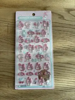 正規品マイメロディボンボンドロップシール