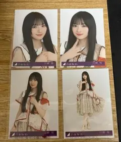 川﨑桜 乃木坂46 ビリヤニ 封入 生写真 4種 コンプ