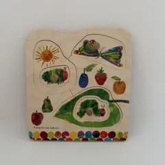 はらぺこあおむし　木製パズル　型はめパズル