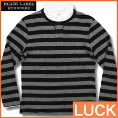 ★BURBERRY BLACK LABEL　★ M程度　廃盤　ニットセーター