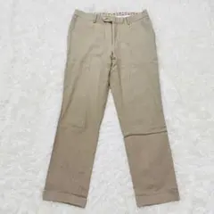 スーツセレクト　ベージュ　スラックス　ウエスト79 コットン　ストレッチ