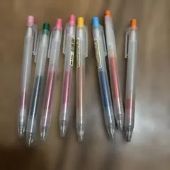 無印ボールペン 9本セット 多色