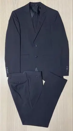 洋服の青山：ビジネススーツ【YA4】ブラック