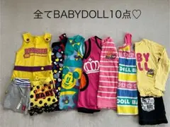 BABYDOLLベビードールセット10点100.110.120ワンピーススカート