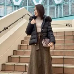 B:MING by BEAMS FOXファー ショートダウンコート