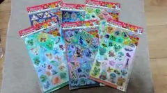 ポケモンキャラクターシール 6シートセット