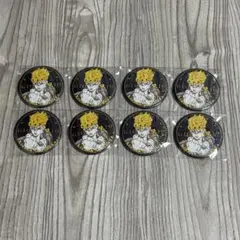 JOJO WORLD 75mm ホログラム缶バッジ【ジョルノ・ジョバァーナ】×8