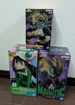 僕のヒーローアカデミアのフィギュア 3体セット