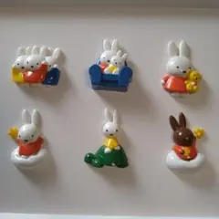 ミッフィー マグネットフィギュア 6個セット
