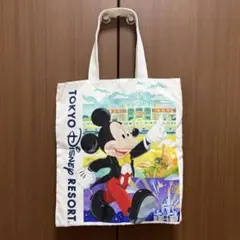 ディズニー トートバッグ ショッピング袋柄