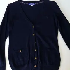 バーバリー・ブルーレーベルのカーディガン
