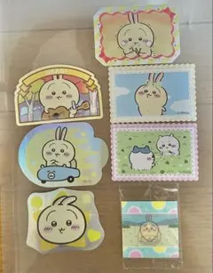 치이카와 캐릭터 컷 스티커 무 짱 요구르트 다이컷 스티커