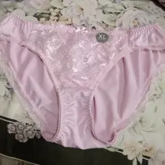 ピンク レース付き ショーツ LLサイズ新品