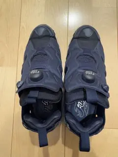 リーボック　ポンプフューリー　ネイビー 24.5㌢　箱無し