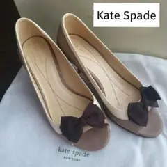 Kate Spade リボン オープントゥ パンプスのサムネイル