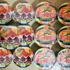 【アミューズメントラーメン】夏の辛味噌ねぎラーメンと辛辛魚のまとめ売りです！のサムネイル