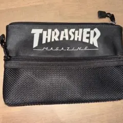 THRASHER ペンケース 黒のサムネイル