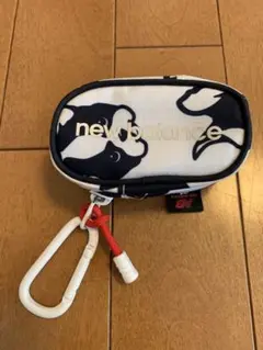 New Balance Golf ボールポーチ(ホワイト×ボストンテリア)