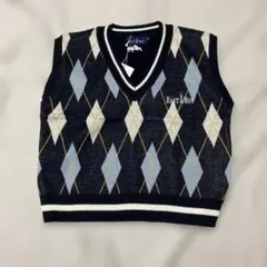 イーストボーイ×ALGY ニットベスト　140 アルジー　秋冬　ニコプチ