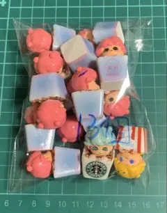 NO243 デコパ13個　ハンドメイド　資材　資料