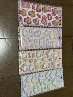 サンリオマシュマロシール　4枚セット