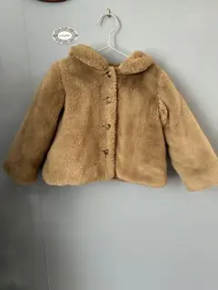 BONPOINT フェイクファー コート