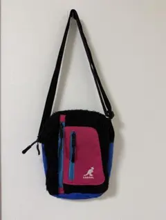 KANGOL ショルダーバッグ 黒/青/ピンクのサムネイル