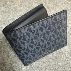 MICHAEL KORS 二つ折り財布 ネイビー マイケルコース