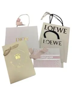 dior loewe ブランド　ショッパー　紙袋　限定