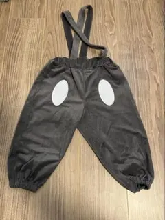ミッキー　ディズニー　パンツ　サスペンダー