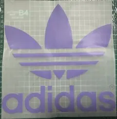 adidas アイロンプリントシート パープル