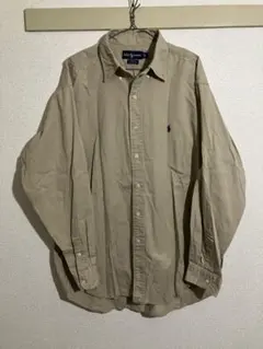 Ralph Lauren 長袖シャツ BLAKE ベージュ Lのサムネイル