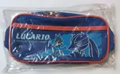 ポケモン ルカリオ　ペンケース 青