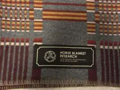 horse blanket research ジャガード　ジャカード　グレーのサムネイル