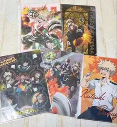 僕のヒーローアカデミア クリアファイル 5枚セット