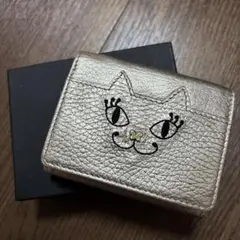 人気！虎屋ういろ ゴールド 二つ折り財布 箱付き - メルカリ