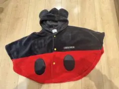 ミッキーマウス フード付きポンチョ 85-95cm