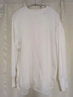 PUAL CE CIN 長袖シャツ ホワイト