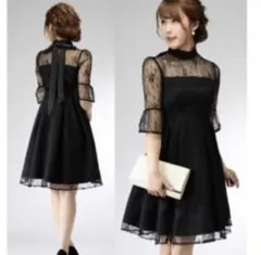 結婚式 お呼ばれドレス パーティードレス ワンピース