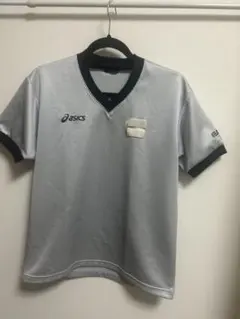 asics アシックス JBA 公式 審判シャツ グレー O - メルカリ